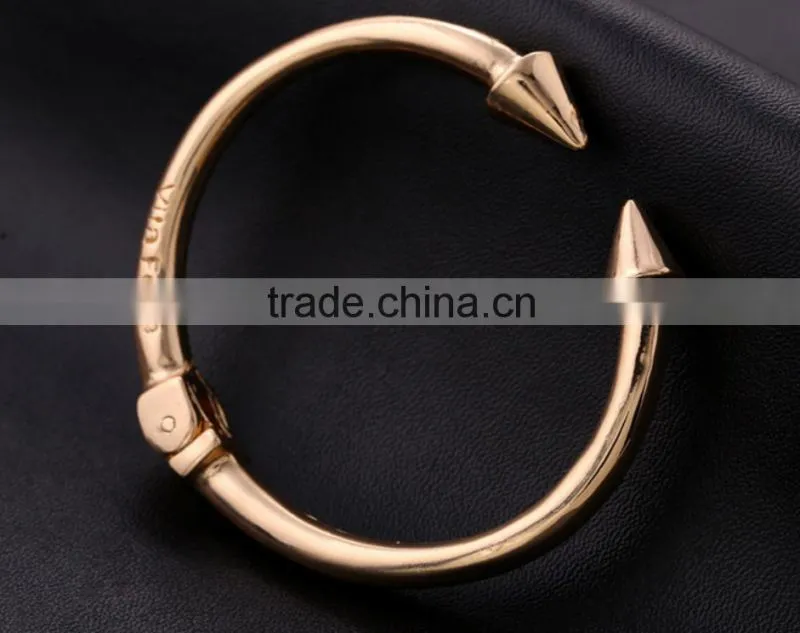fashion stainless steel VITA little giant bangle gold jewelry bracelet