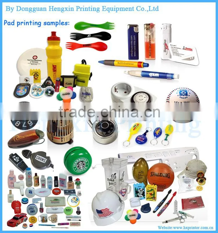 Precise factory provided automatic 3 color plastic/metal/glass/PVC bottle caps pad printer