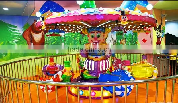 Indoor children amusement equipment candy flying chair amusement games swing chair