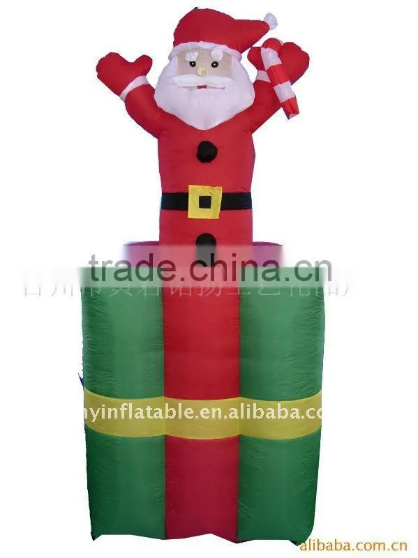 Pop-up Inflatable Snowman in Parcel