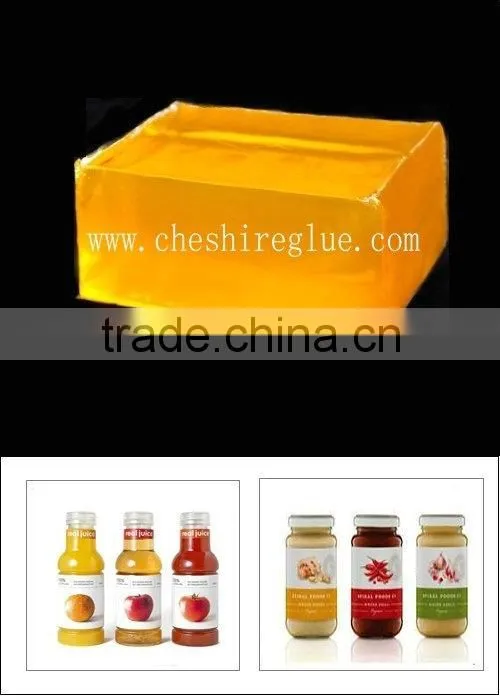 hot melt adhesive for transparent bottle label