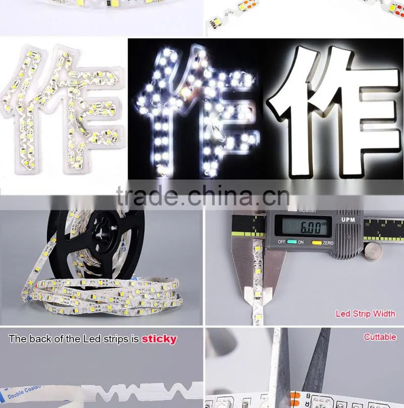 w2812b nano 2835 ultra thin 4mm led strip