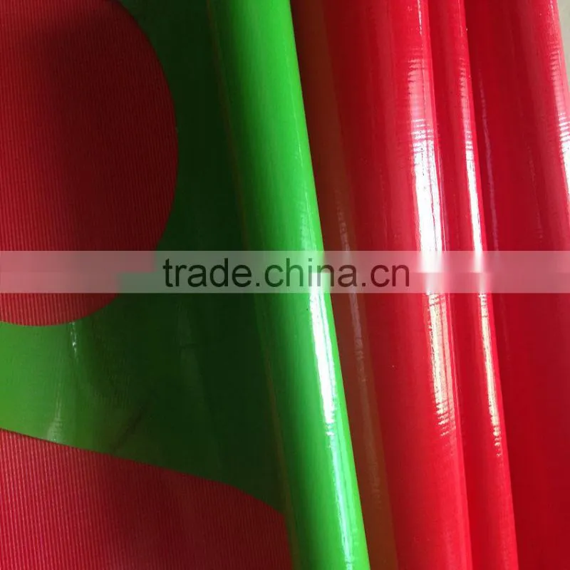Green Heavy Grade Tarpaulin PVC Fabric/ PVC Vinyl Fabric/PVC Coated Tarpaulin Fabric