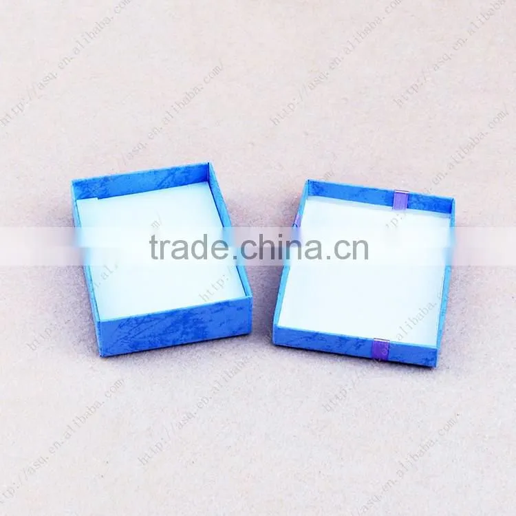 hotsale high quality jewelry gift paper packaging box with ribbon