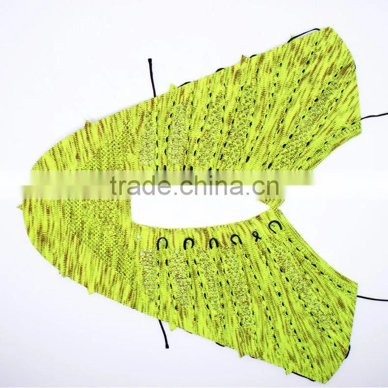 breathable shoes upper flyknit sport shoes upper