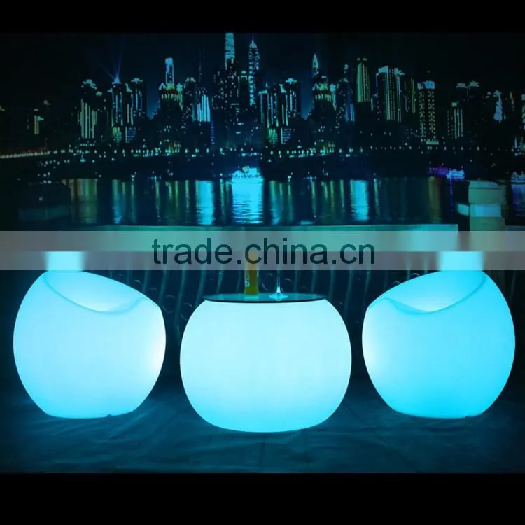 Environmental products outdoor led illuminated furniture