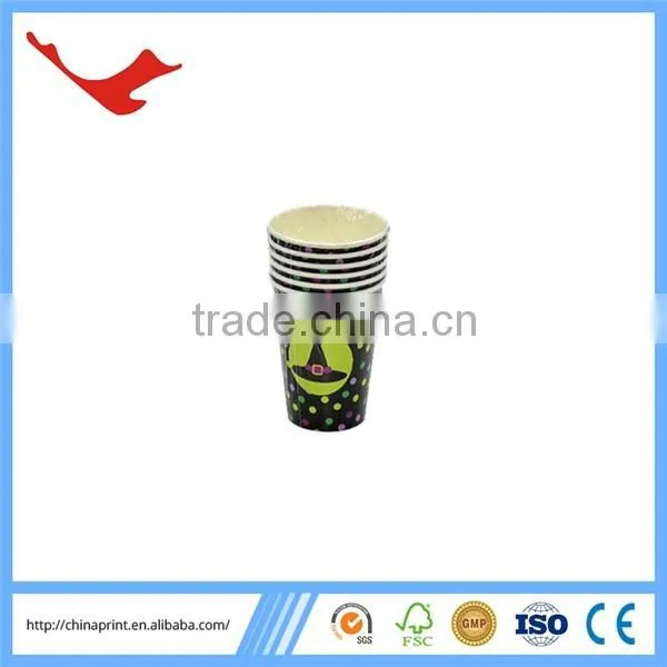 010 disposable paper tea cup with handle