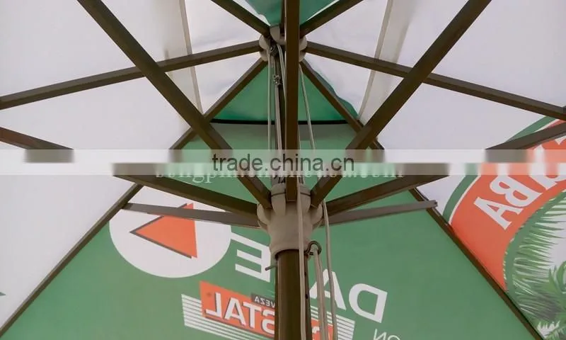 hotsale good quality customized beer patio umbrella for advertising