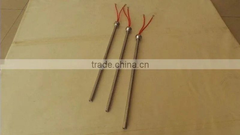 cartridge heater with internal thermocouple type K/J/E
