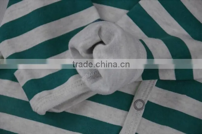 High Quality Lovely Newborn Infant Long Sleeve Wholesale Baby Snap Crotch Bodysuit Baby Clothes