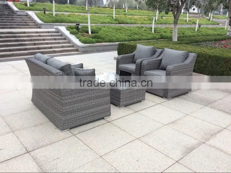 Wholesale Mordern High Quality All Weather Synthetic Rattan Outdoor Furniture Sofa Set