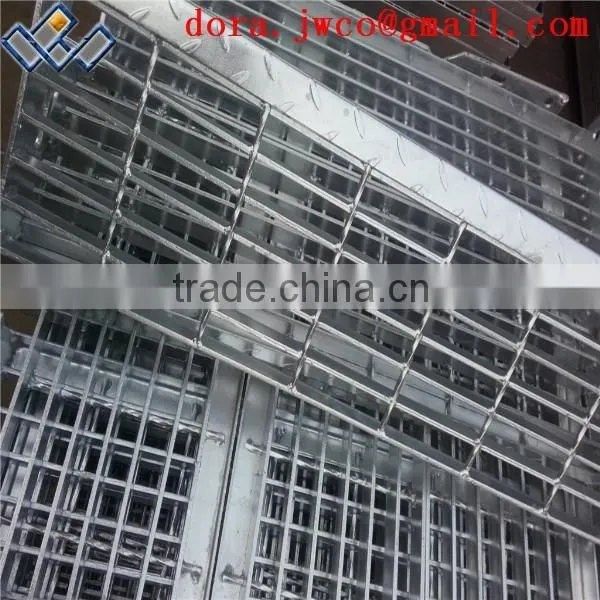 hot dip galvanized g255/30/100 steel grating factory