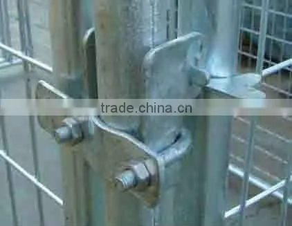 galvanized big outdoor dog cage