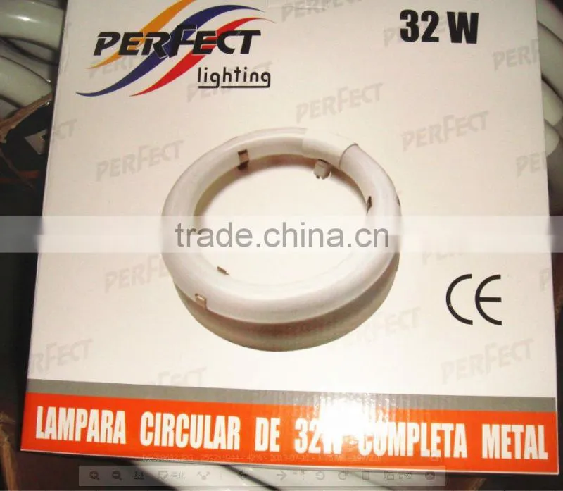 lamp circular de 32w completa metal