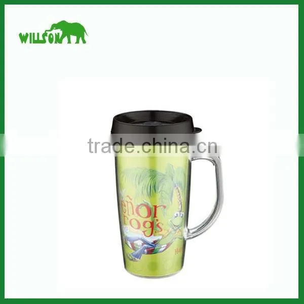 Stainless steel travel insert mug