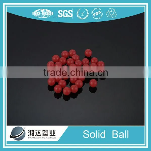 10mm PP POM plastic solid bearings ball supplier