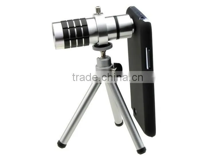 Brand New 12X Telscope Lens With Mini Tripod For Samsung Galaxy S5 G900