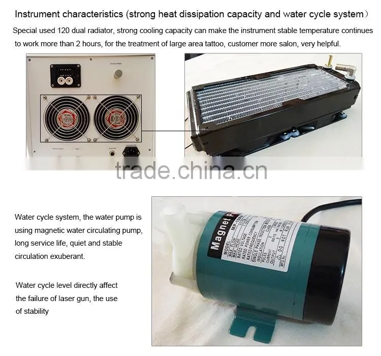 Popular Style!! 3 in 1 Medical Clinic Equipment Tattoo Removal Laser with Teaching Video