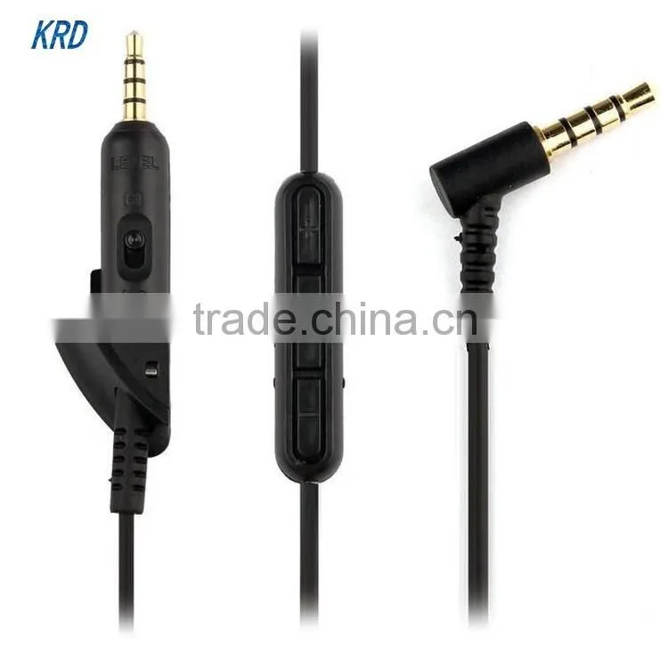 High Quality 3.5mm Replacement Audio Extension Cable Cord For Bose Quiet Comfort QC15 Headphones