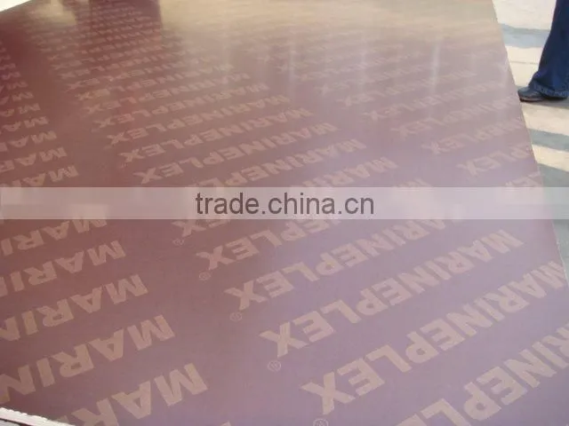 Construction marine Plywood of 18mm Film Faced Plywood