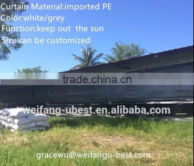 environmental controlled automatic prefabricated poultry house for broiler and layer