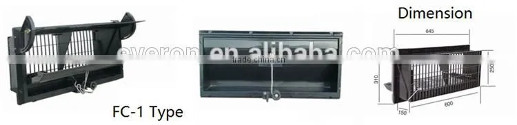 Air inlet for Poultry House