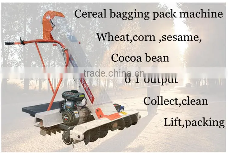 Neweek self-propelled granule collecting peanut bagging machine