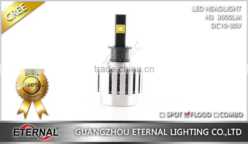 60W/pair universal size LED headlight kit H1 H3 H4 H7 H11 H13 9005 9006 880 D2S offroad car automotive motorcycle led bulb kit