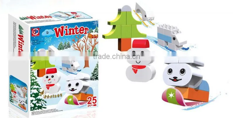 Diy Children Toys City Police Station Building Blocks Barrel Packing