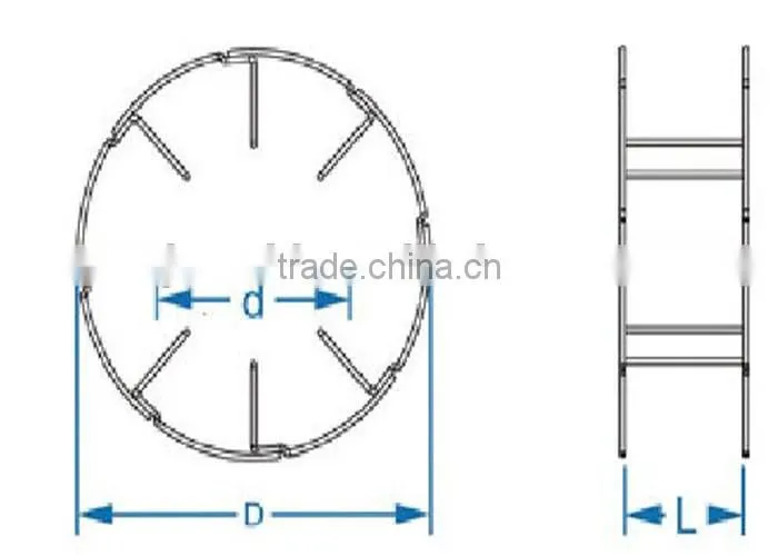 china manufacturer metal spools Co2 welding wire spool for welding wire er70s-6