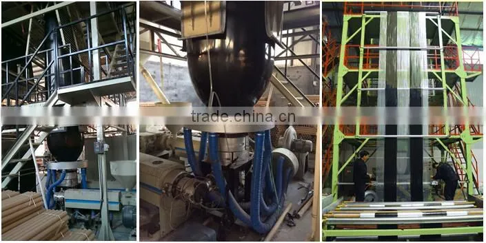 Yes automatic PE agricultural mulch plastic film extruder line