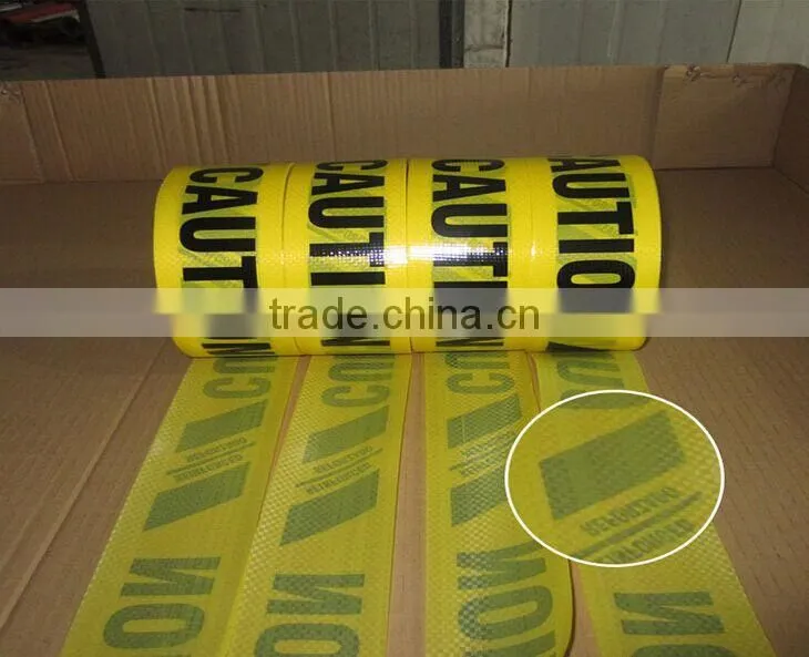 high quality PE Woven fabric traffic reflective tape