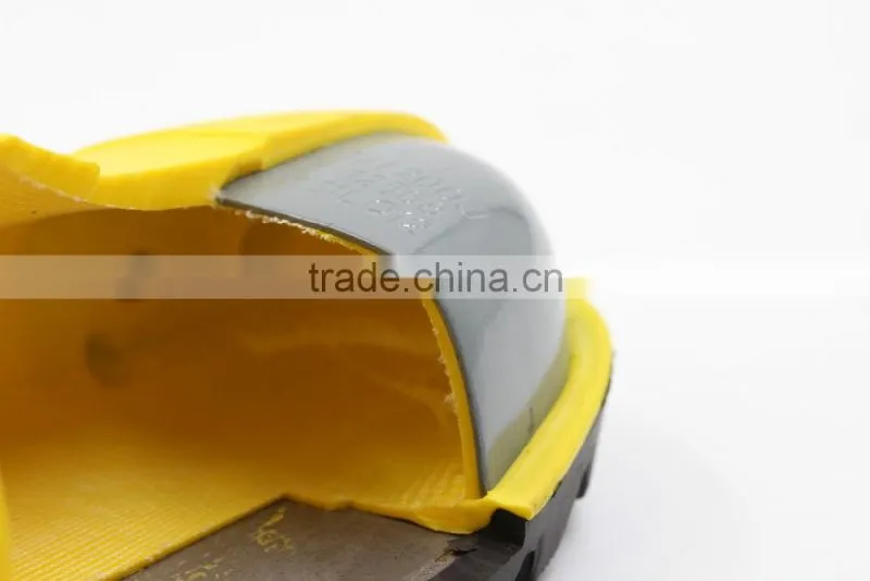 Cold -resistant black yellow safety boots,Winter work shoes