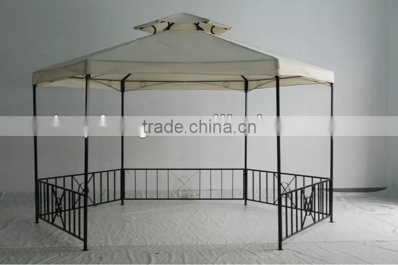 2X2X2M METAL GAZEBO(delux gazebo,double topped gazebo)