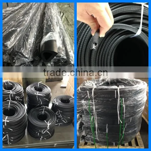Electrical facility rubber seal strip