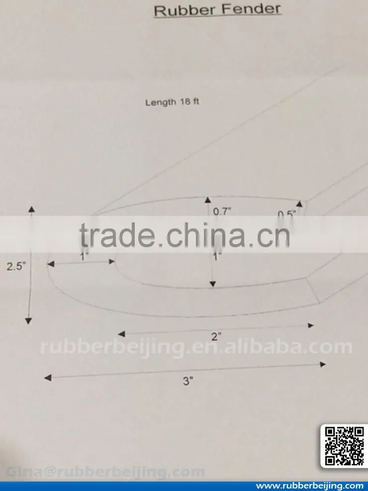 Factory price C shape boat fender