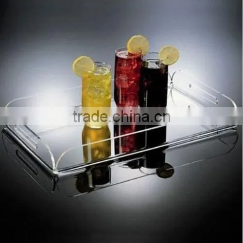 High quality acrylic tray / colored acrylic tray /clear tray / tray