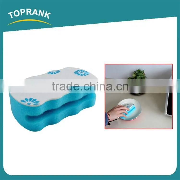 Toprank Strong Cleaning Capacity Non-scratch Green Kitchen Cleaning Sponge, Sponge Scouring Pad, Sponge Scourer