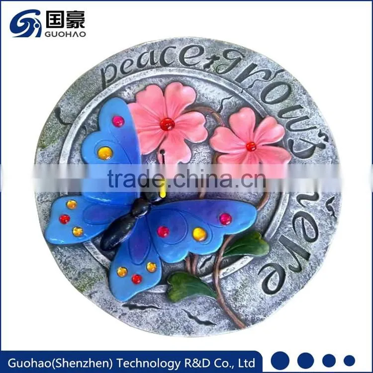 Flowerbeds and outdoor areas resin garden stepping