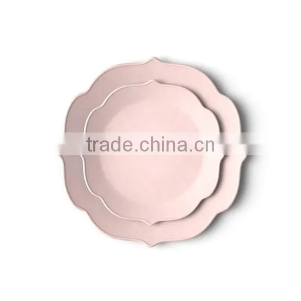 lace edge shape beton storage colored plastic serving trays fruit tray serving cement tray