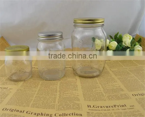 glass candle jar for home decoration&wedding centerpieces