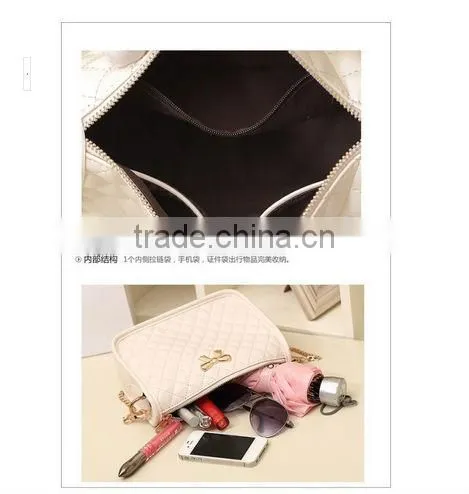 Custom High Quality Genuine Leather Lady Tote Bag