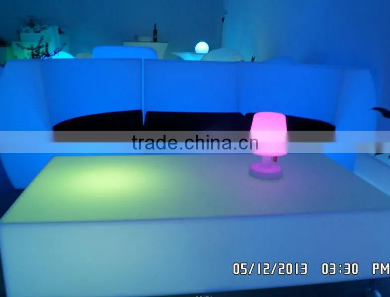 lighted disco sofa/glow bar chair/leisure sofa seater