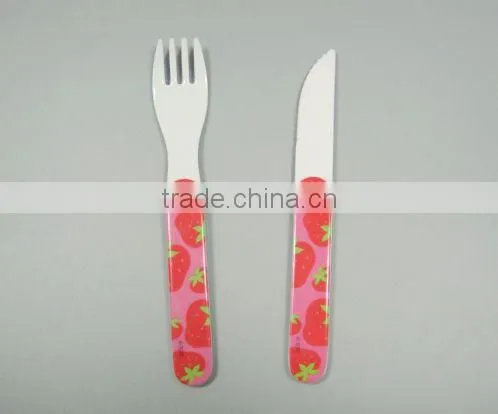 Hot-Selling Melamine Dinner ware Fork & Spoon Set