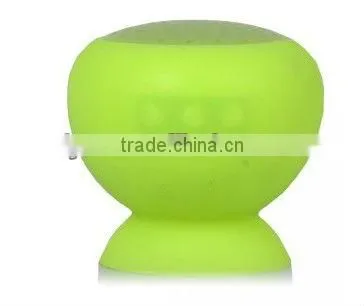 Mini bluetooth speaker with suction cup sticker bluetooth speaker