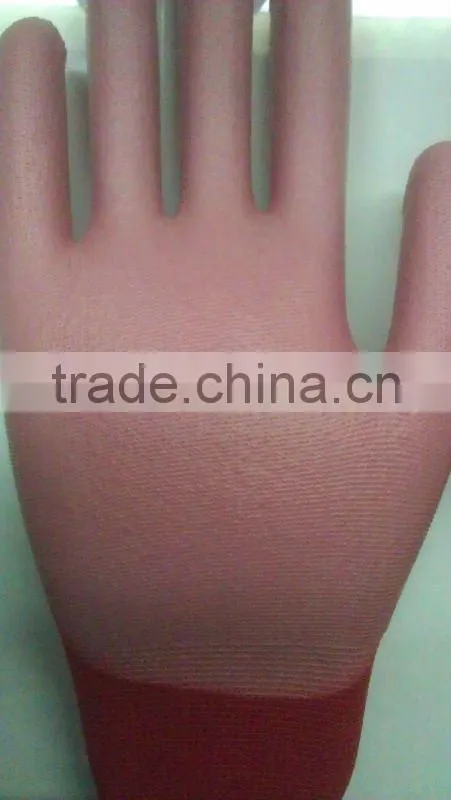 Nylon PU Gloves , Cut Resistance Gloves