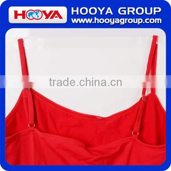 90% Nylon And 10% Spandex Camisole Ladies Red Camisole
