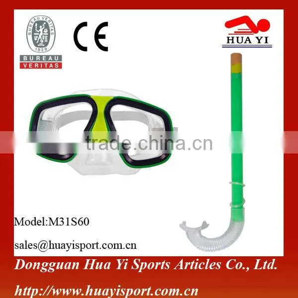 Professional snorkeling or scuba diving silicone mask with resonable price