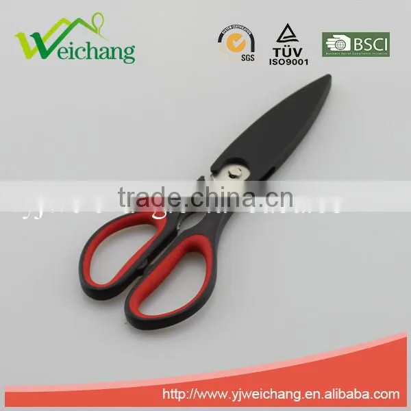 WCJ722 premium Soft grip Scissors Multifunction Stainless Steel Multifunction Stainless Steel Heavy Duty Kitchen Scissors