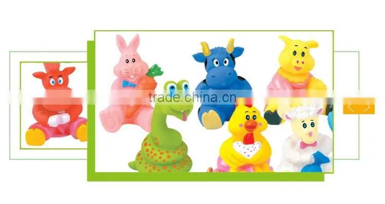 water game baby bath set small rubber animal toys